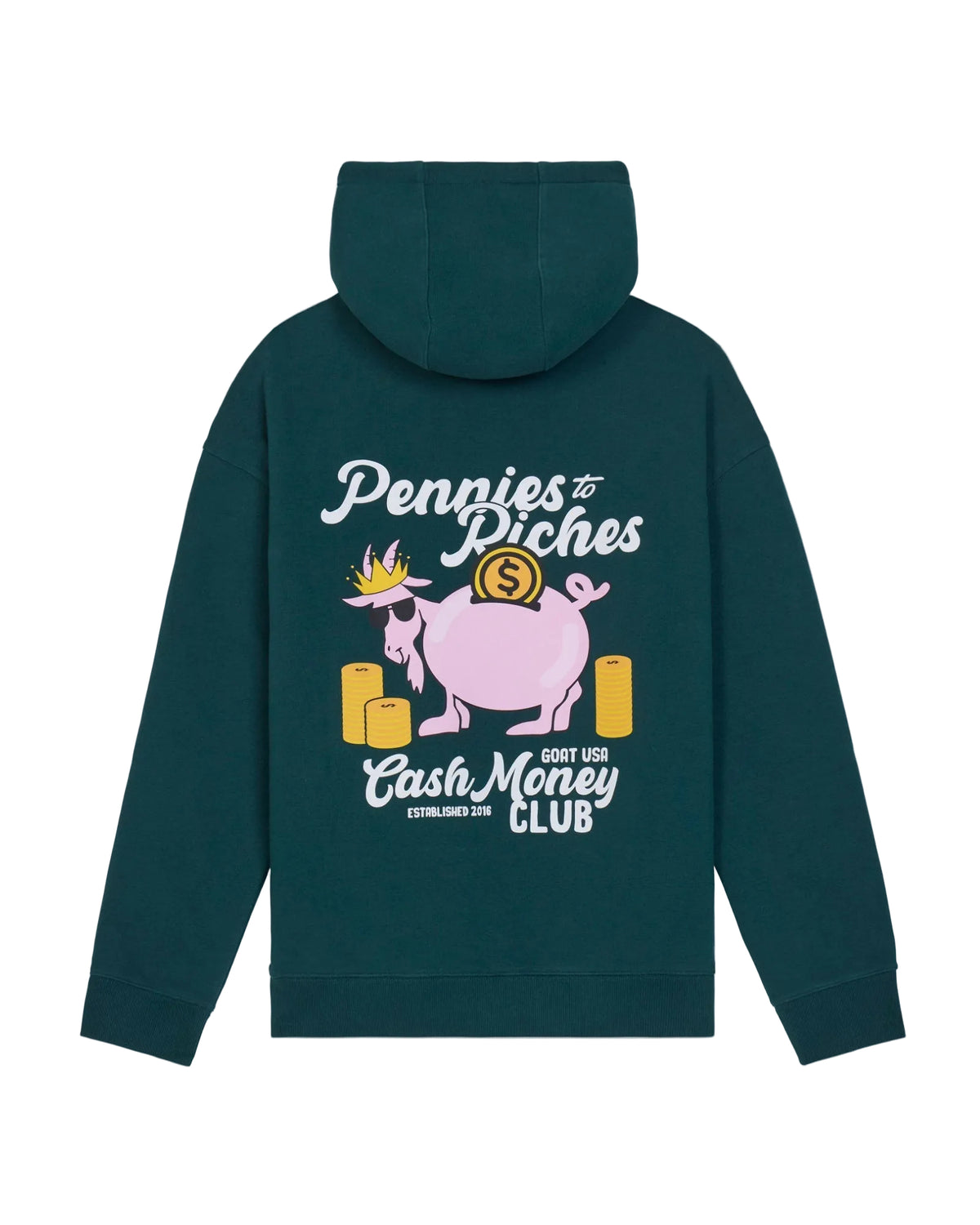 Goat USA Youth Piggy Bank Hooded Sweatshirt