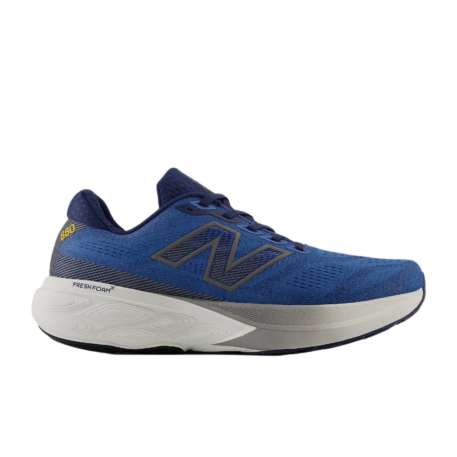 New Balance Men's Fresh Foam X 880v15 Footwear New Balance Sea Stone/NB Navy/Marmalade-I 7.5 Medium-D