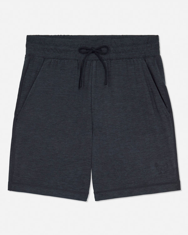 Goat USA Men's Outline Relaxed Shorts Apparel Goat USA Space Dye Black Men's Small