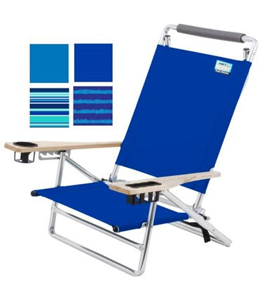 Deluxe 5 Position Aluminum Beach Chair Equipment Mutual Sales   