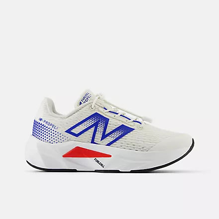 New Balance Kids Bungee Fuelcell Propel V5 Footwear New Balance Sea Salt-R 10.5