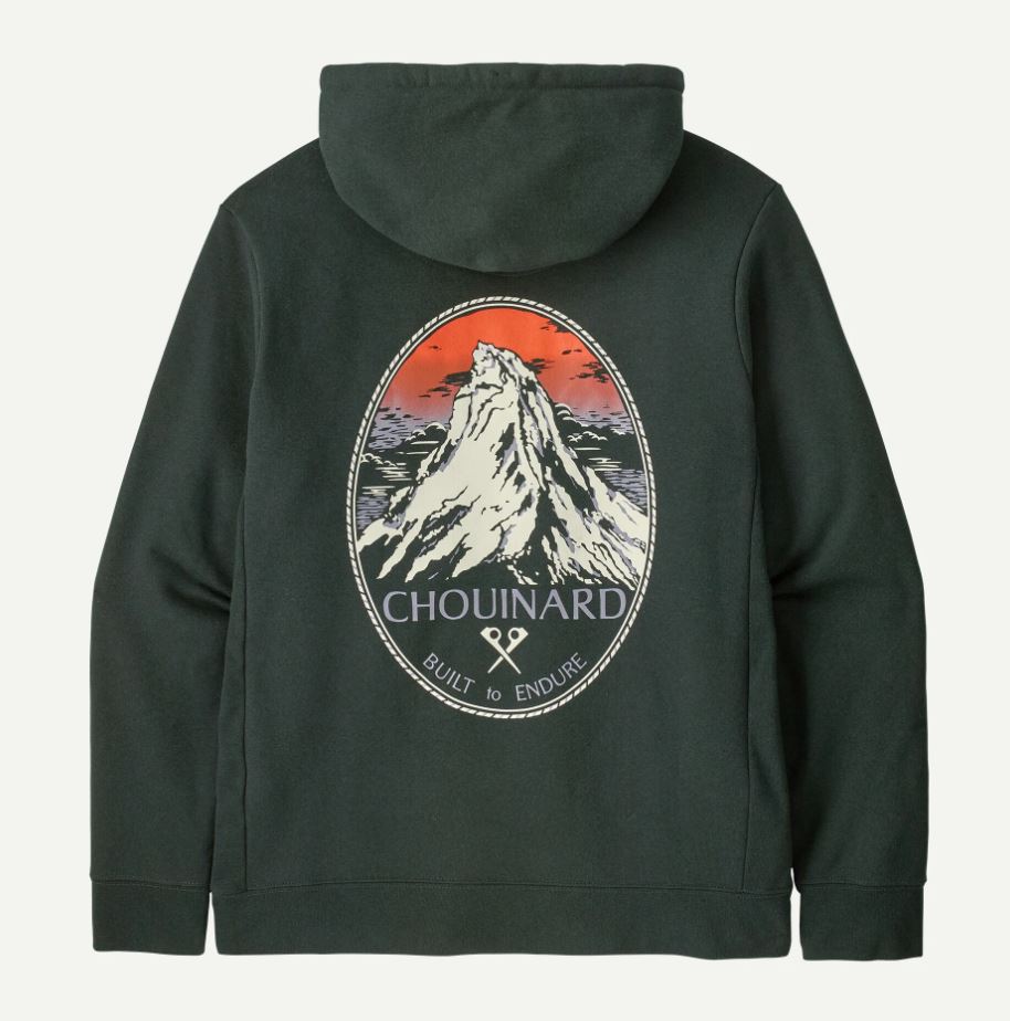 Patagonia Men's Chouinard Crest Uprisal Hoody Apparel Patagonia Old Growth Green-OLGG Small