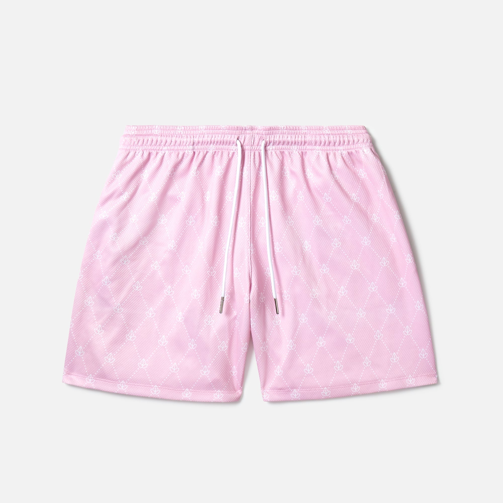 The Drip Shop Kids' Pink Monogram Diamond Shorts