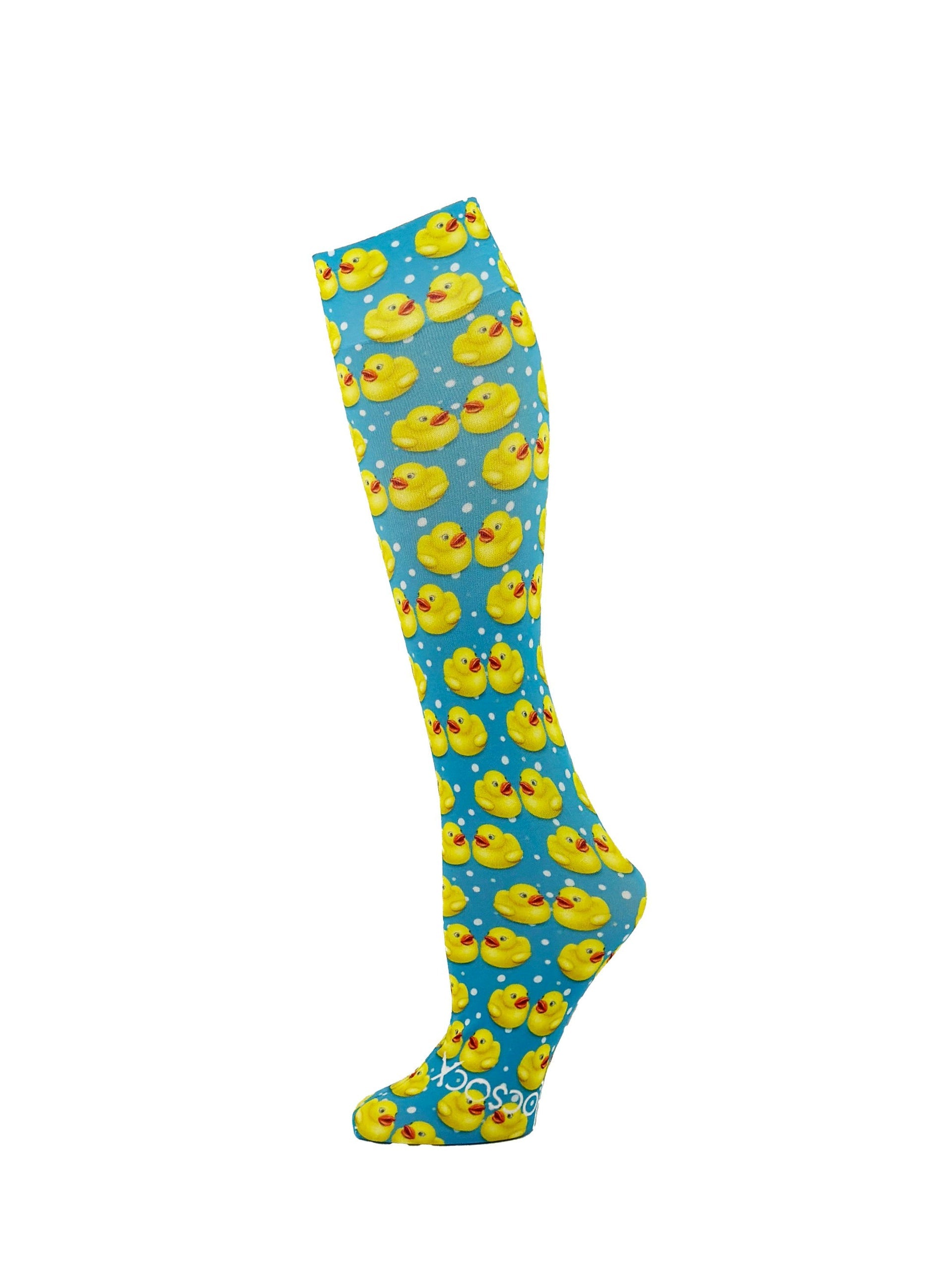 Hocsocx Liner Socks Apparel ASF Sports & Outdoors Rubber Duckies Youth: shoe sizes 13-4
