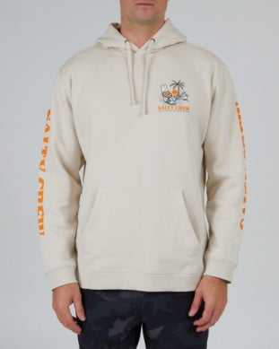 Salty Crew Mens Siesta Hooded Fleece Sweatshirt Apparel Salty Crew   