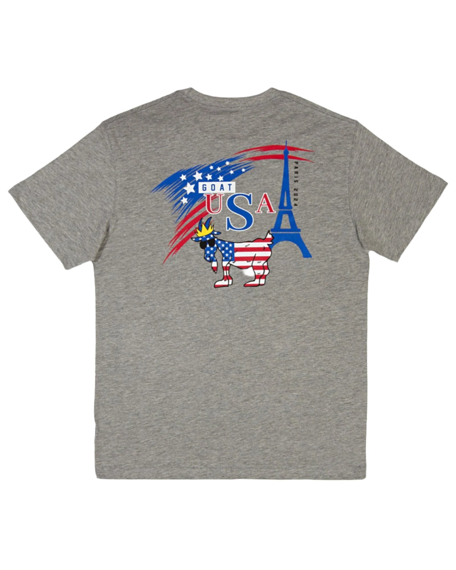 Goat Usa Youth Summer Games T Shirt Apparel Goat USA Gray Youth Small 