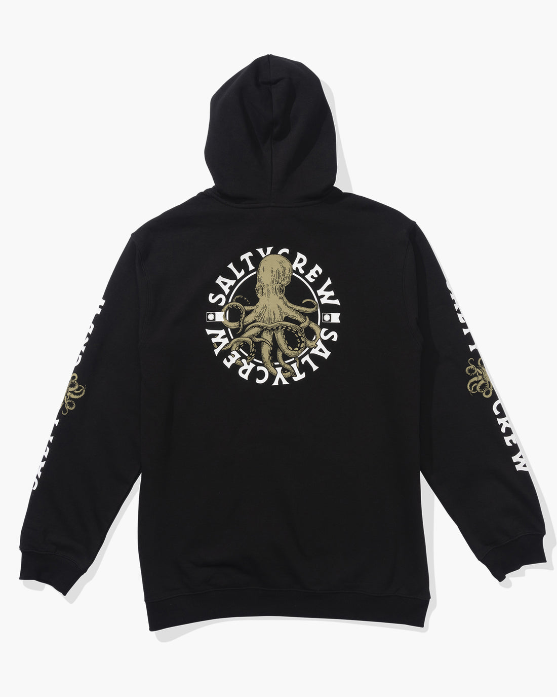 Salty Crew Men's Tentacles Hooded Fleece Sweatshirt Apparel Salty Crew Black Small