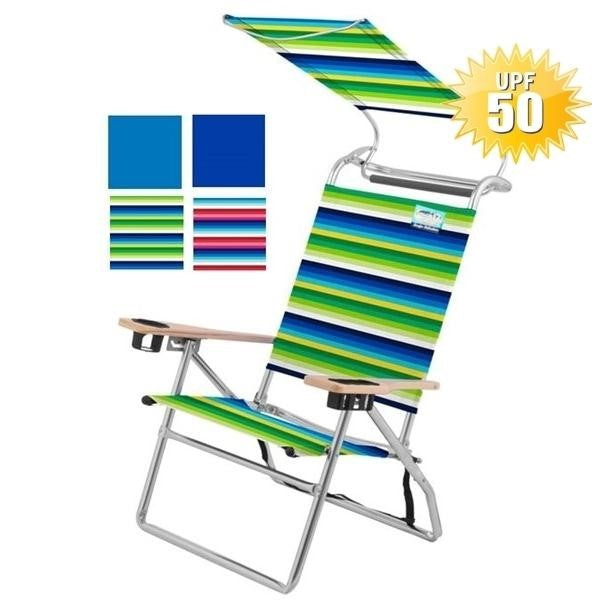 4 Position Deluxe Aluminum Canopy Chair Equipment Mutual Sales   