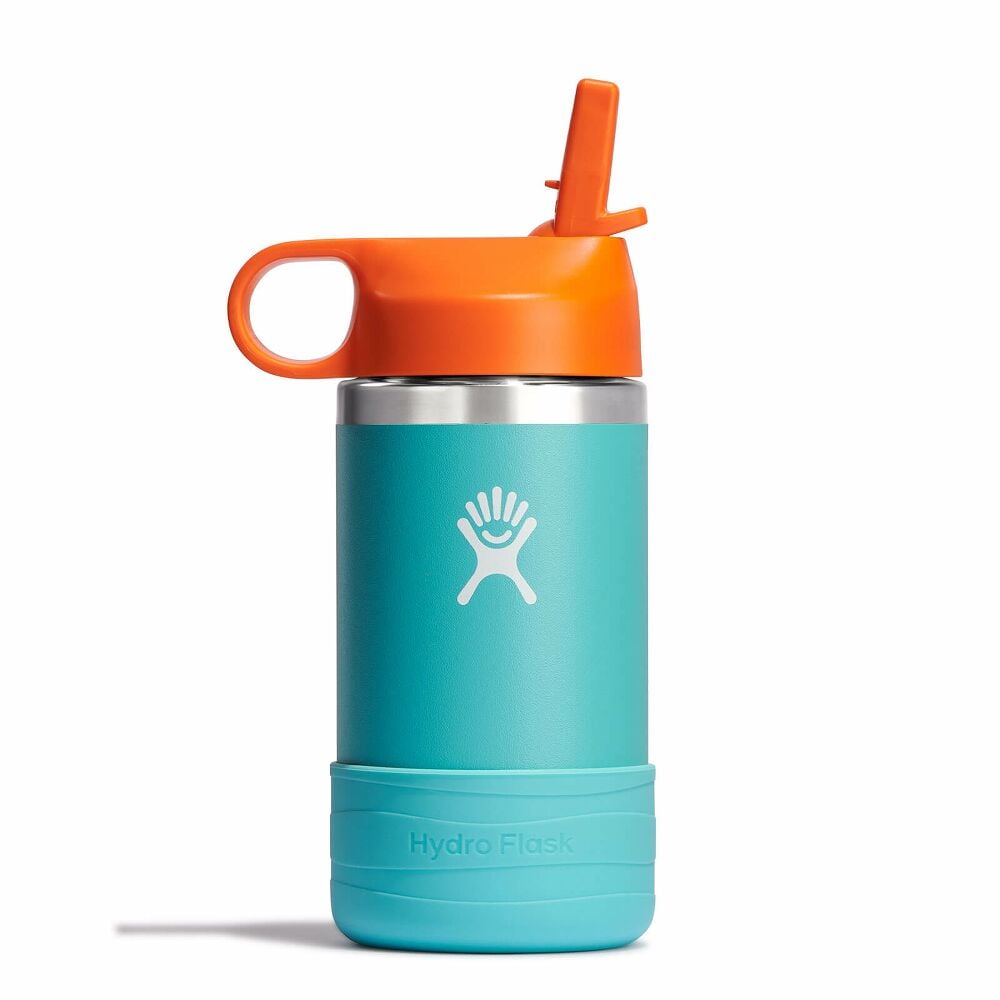 Hydro Flask 12 oz Kids Wide Mouth w/ Straw Cap Accessories Hydro Flask Seaspray