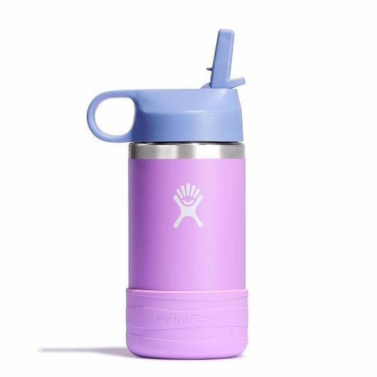 Hydro Flask 12 oz Kids Wide Mouth w/ Straw Cap Accessories Hydro Flask Anemone