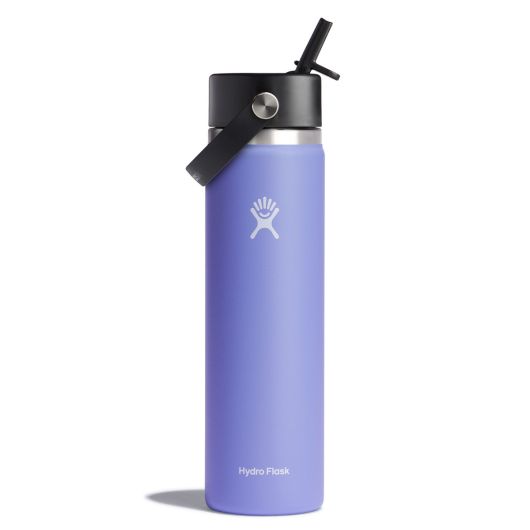 Hydro Flask 24 oz Standard Mouth with Flex Straw Cap Accessories Hydro Flask Lupine  