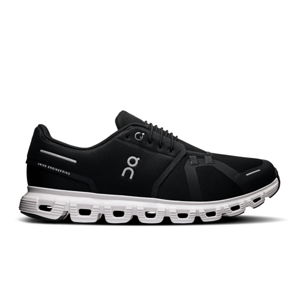 ON Men's Cloud 6 Footwear ON Black/White 7.5