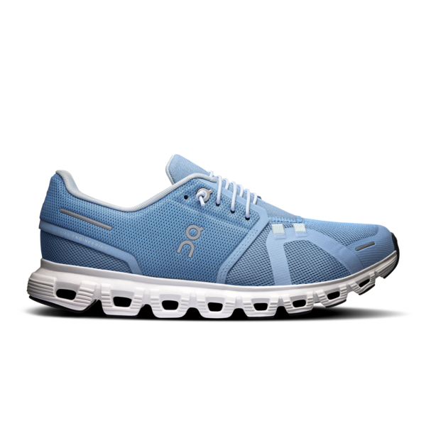 ON Women's Cloud 6 Footwear ON Chambray/White 6