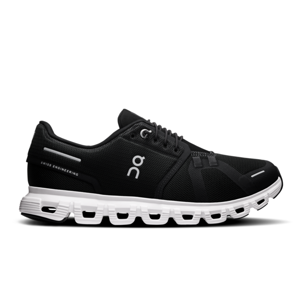 ON Women's Cloud 6 Footwear ON Black/White 6