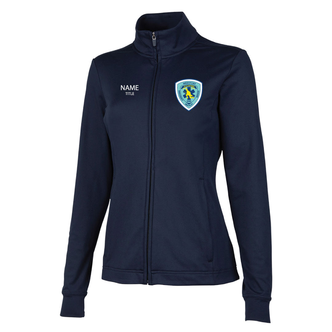 Westport Volunteer EMS Ladies Performance Full Zip Logowear Westport EMS Ladies XS