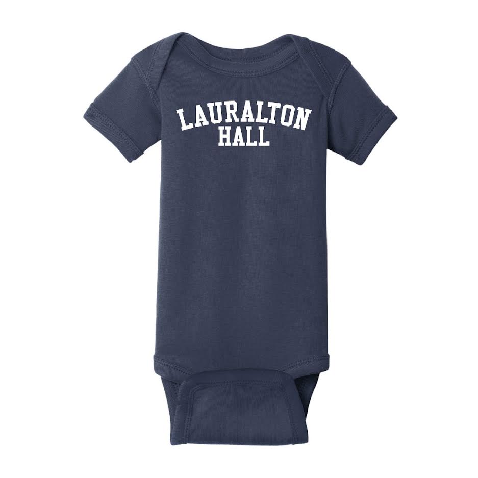 LH Alumna Baby Onesie Logowear LH Alumna Navy Newborn