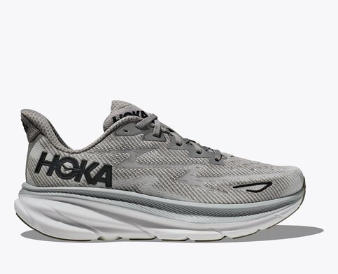 Hoka Men's Clifton 9 Footwear Hoka One One Harbor Mist/Black-HMBC 7.5 Medium-D