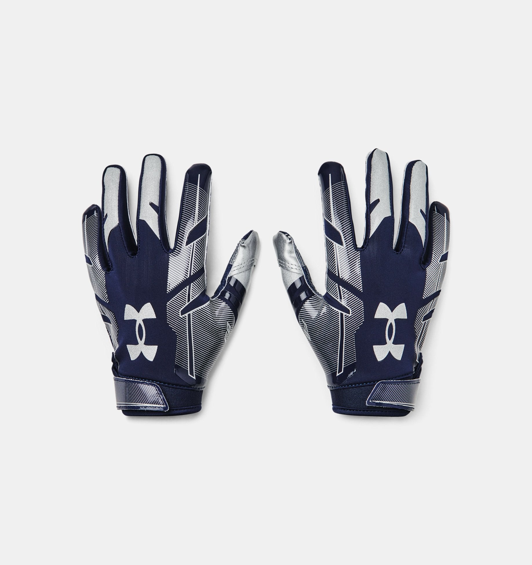 Under Armour Youth F8 Football Gloves Accessories Under Armour Midnight Navy-410 Youth Small 
