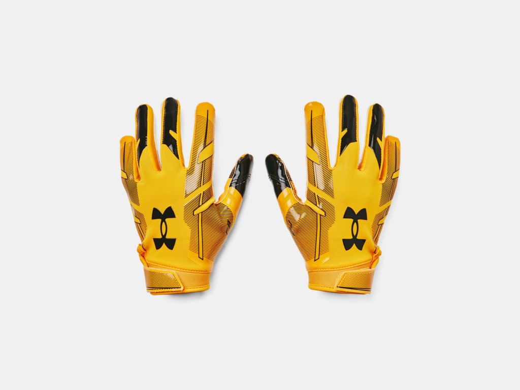 Under Armour Youth F8 Football Gloves Accessories Under Armour Steeltown Gold-750 Youth Small 