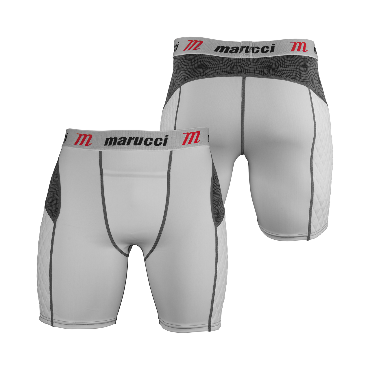 Marucci Youth Elite Padded Sliding Short with Cup Accessories MARUCCI YS White 