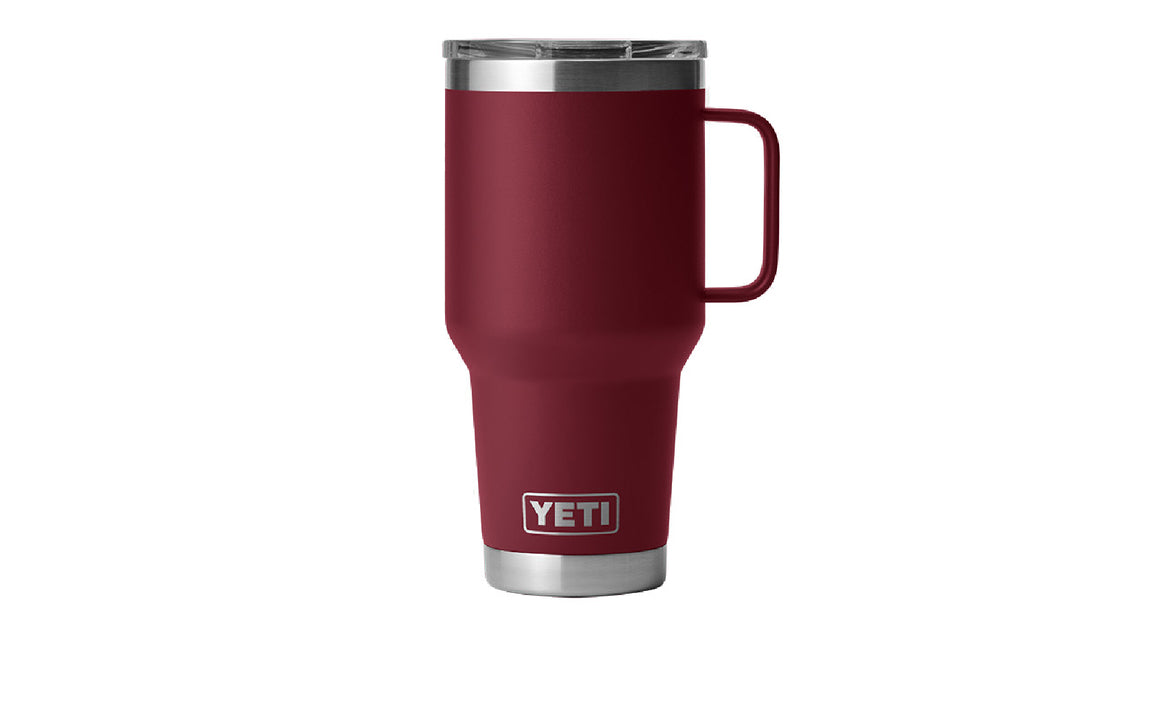 Yeti 30oz Travel Mug w/ Stronghold Lid Accessories Yeti Harvest Red  