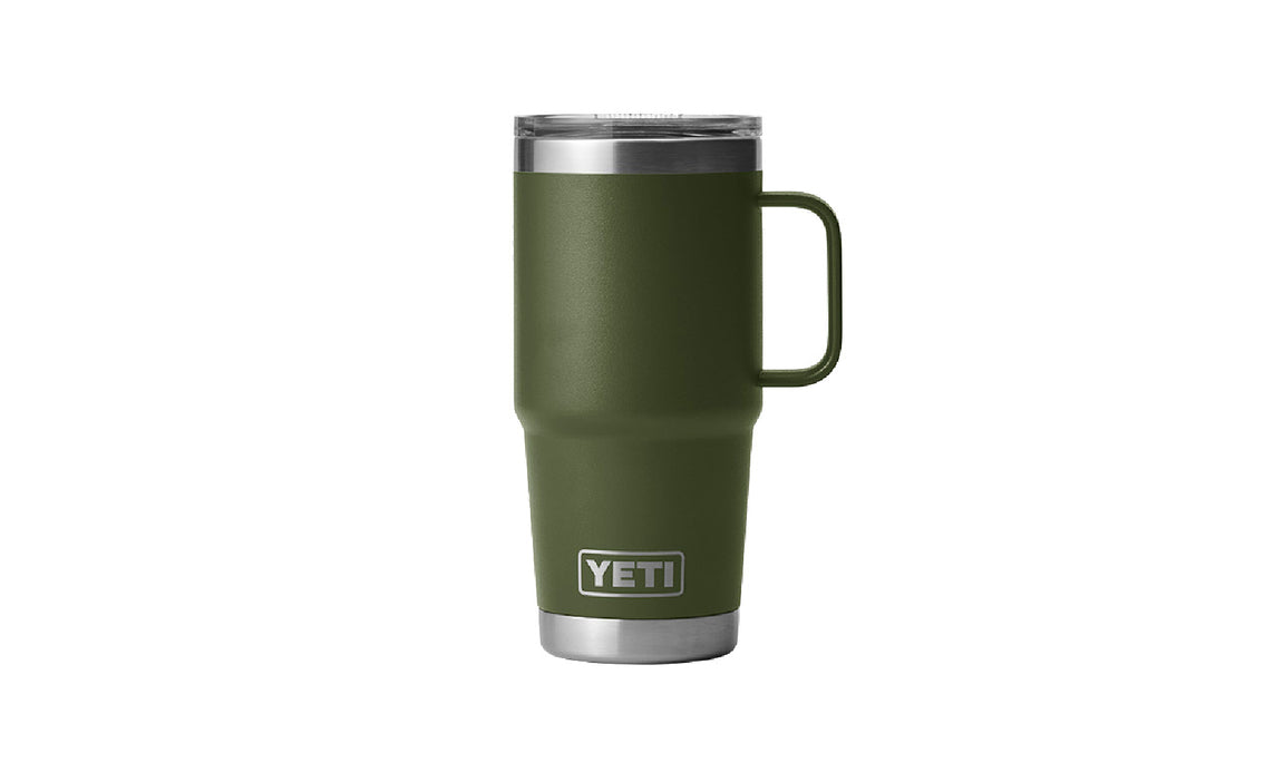Yeti 20oz Travel Mug w/Stronghold Lid Accessories Yeti Highlands Olive  