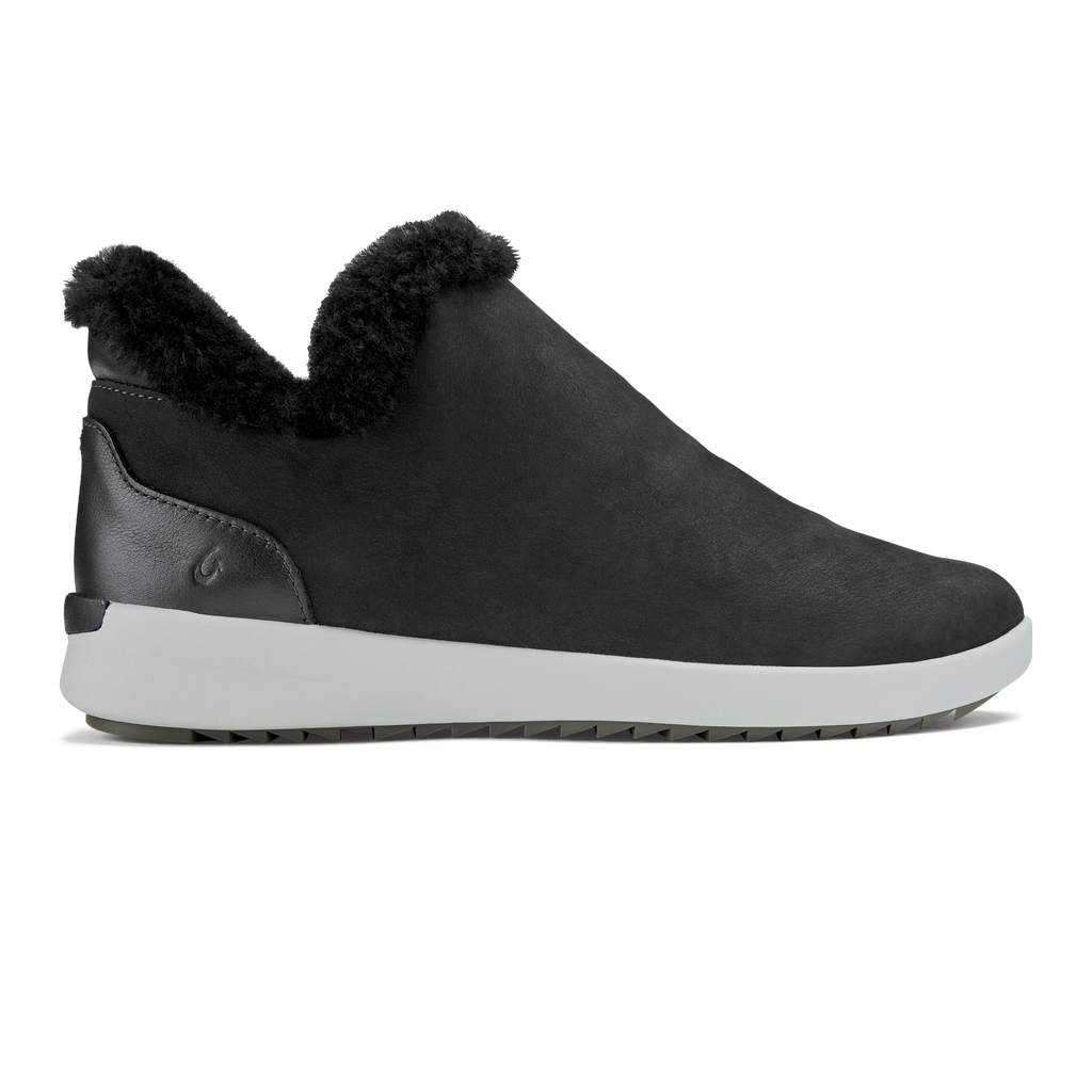 Olukai Women's Malua Hulu Footwear Olukai 6.5 Onyx/Mist Grey-OXDW 