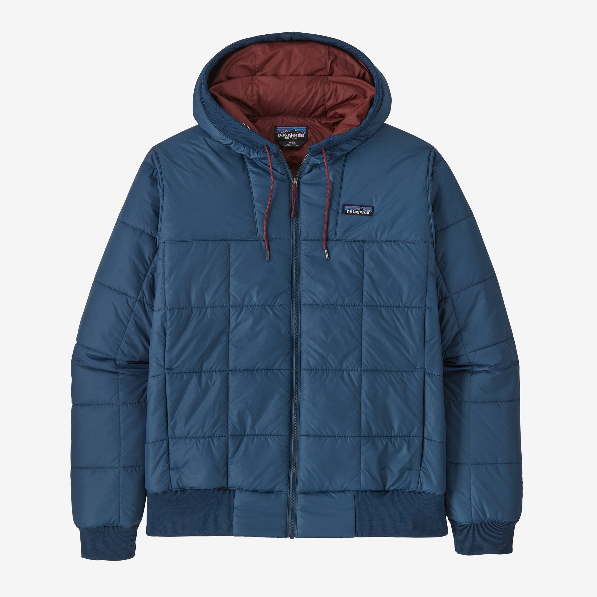Patagonia Men's Box Quilted Hoody Apparel Patagonia Tidepool Blue Small 