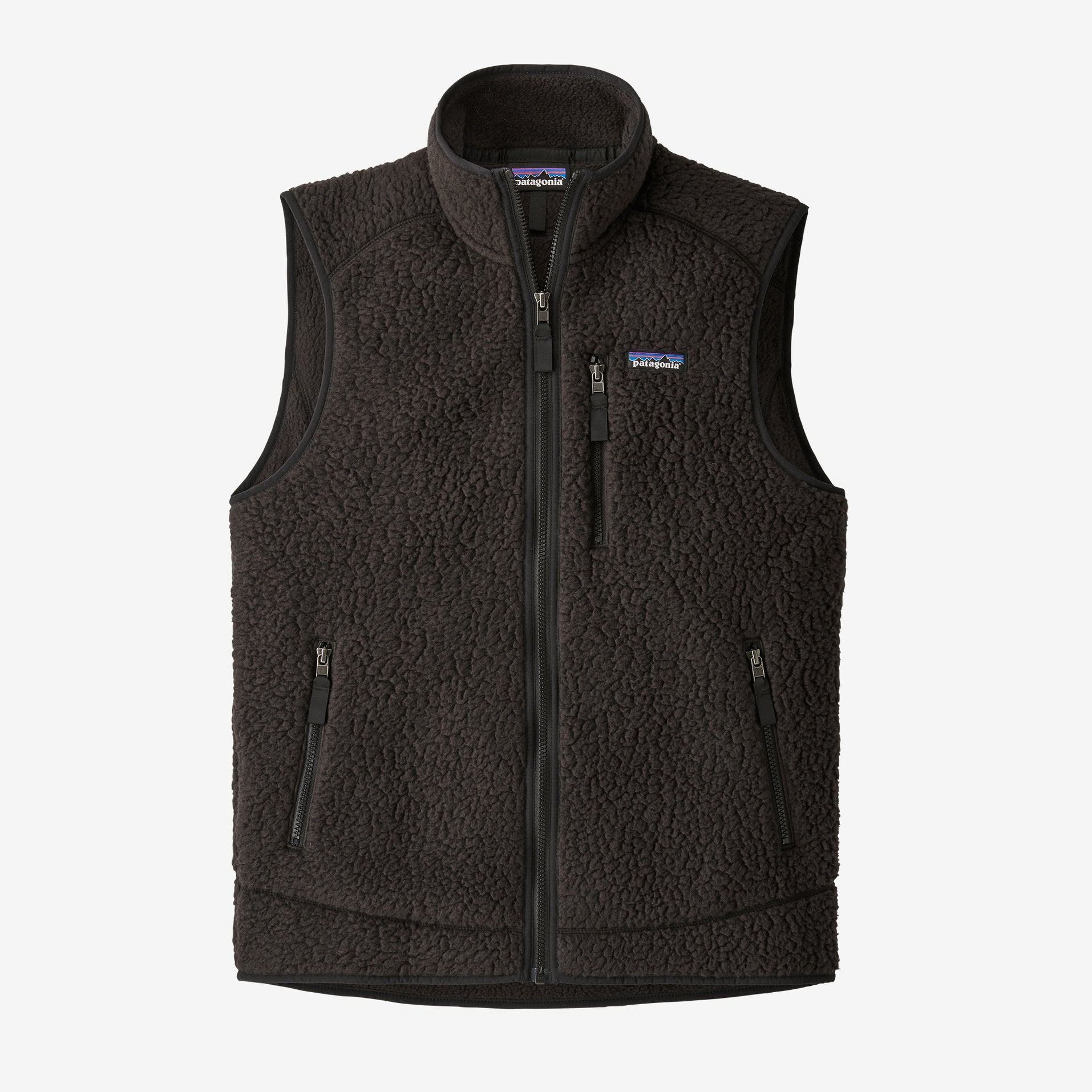 Patagonia Men's Retro Pile Vest Apparel Patagonia Black Small 