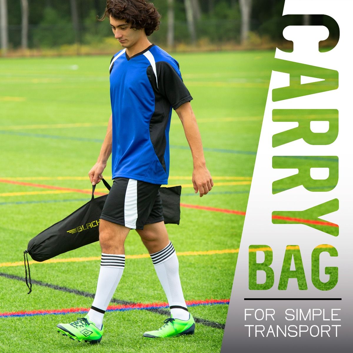 Franklin 6' x 4' Blackhawk Flexpro Portable Soccer Goal Equipment FRANKLIN SPORTS INC.   