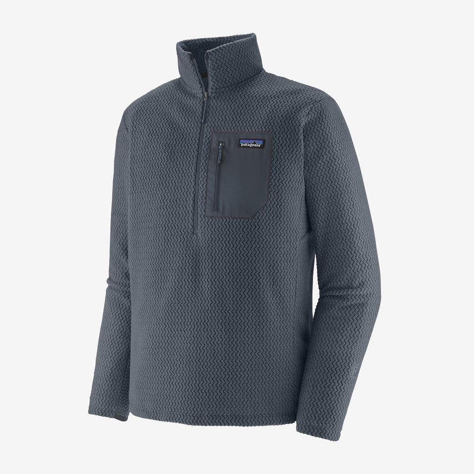 Patagonia Men's R1 Air Zip Neck Apparel Patagonia Smolder Blue-SMDB Small 