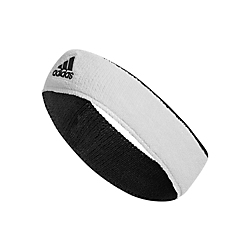 adidas Interval Reverisible Headband Accessories Adidas White/Black  
