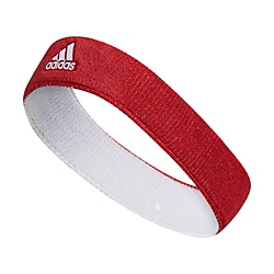 adidas Interval Reverisible Headband Accessories Adidas Team Power Red/White  