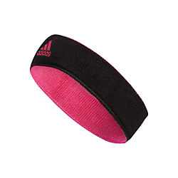 adidas Interval Reversible Headband Accessories Adidas Shock Pink/Black  