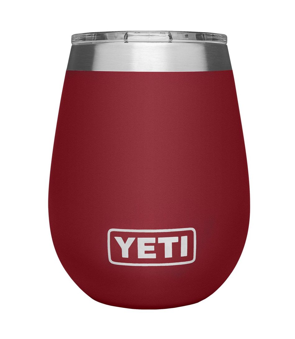 Yeti Rambler 10 oz Wine Tumbler w/Magslider Lid Accessories Yeti Harvest Red  