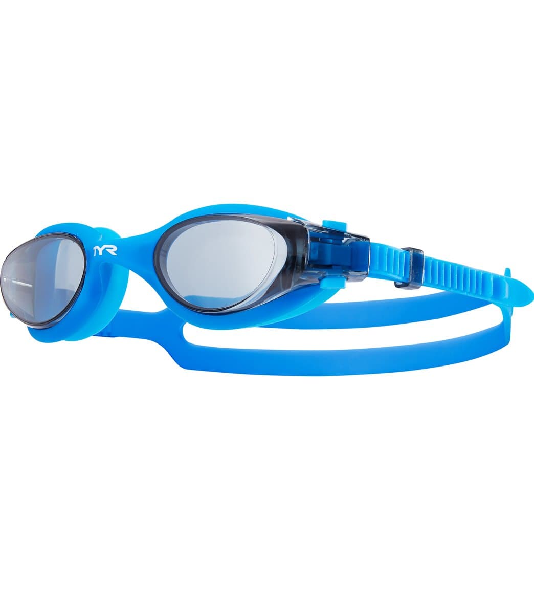 TYR VESI Adult Goggles Equipment TYR Smoke/Blue  