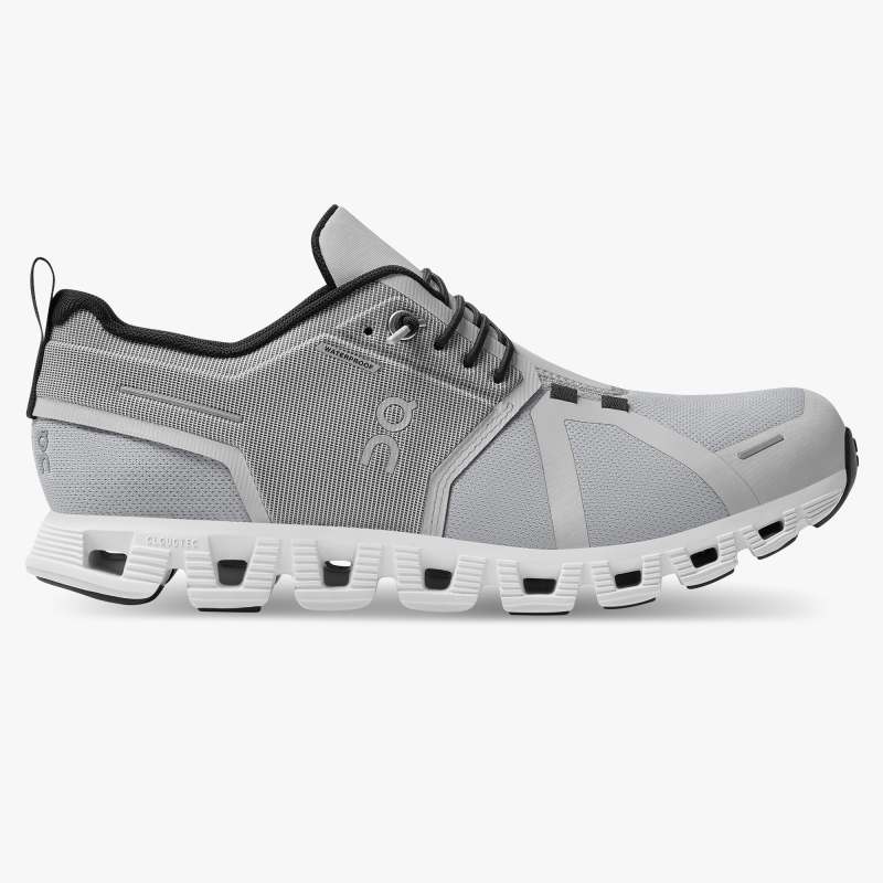 ON Men's Cloud 5 Waterproof Footwear ON 7.5 Glacier/White 
