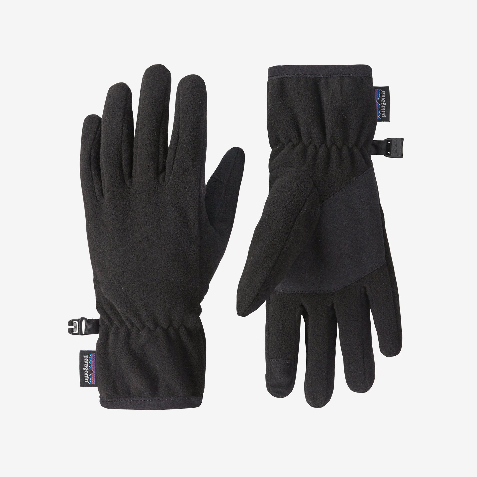 Patagonia Kids' Synchilla™ Fleece Gloves Accessories Patagonia Black-BLK Small 