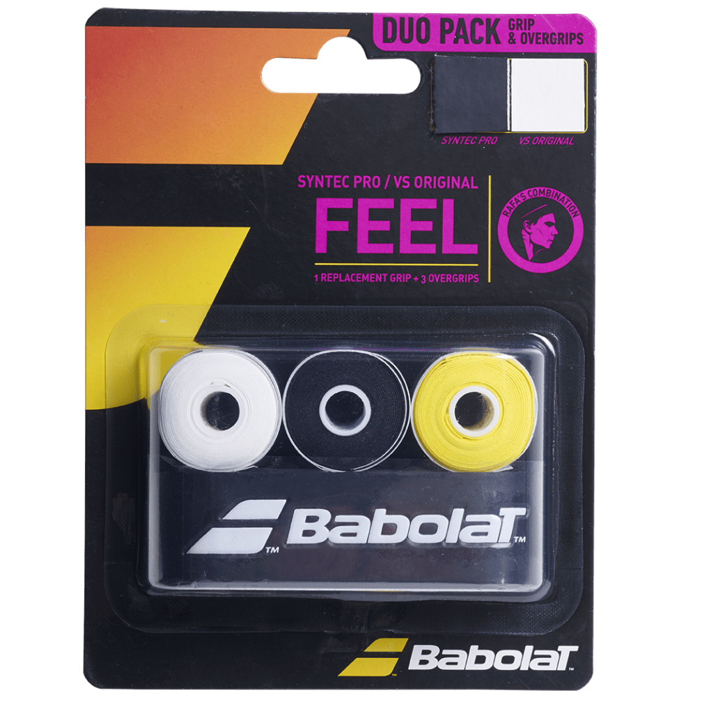 Babolat Syntec Pro + VS Original X3 Pack Accessories Babolat Black/Yellow/White  