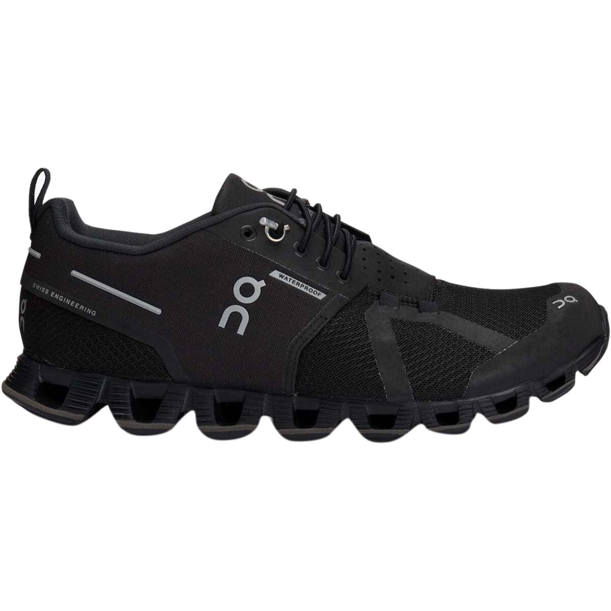 ON Women's Cloud 5 Waterproof Footwear ON All Black 6 
