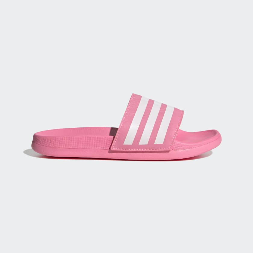 adidas Kids' Adilette Comfort Slide Footwear Adidas 11 Beam Pink/Cloud White 