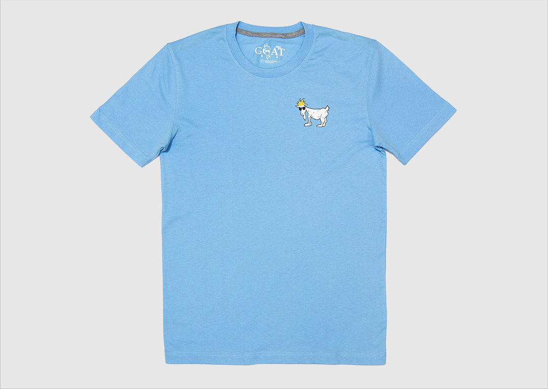 Goat USA Youth WG T-Shirt Apparel Goat USA Carolina Blue Youth Medium 