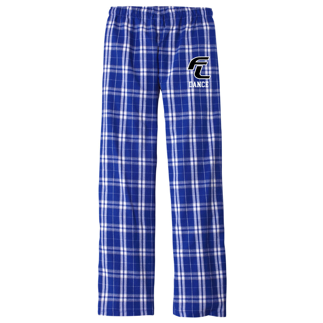 FL Dance Flannels Logowear Fairfield Ludlowe Dance Rotyal/White Ladies XS