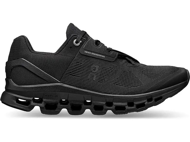ON Mens' Cloudstratus Footwear ON Black 8 