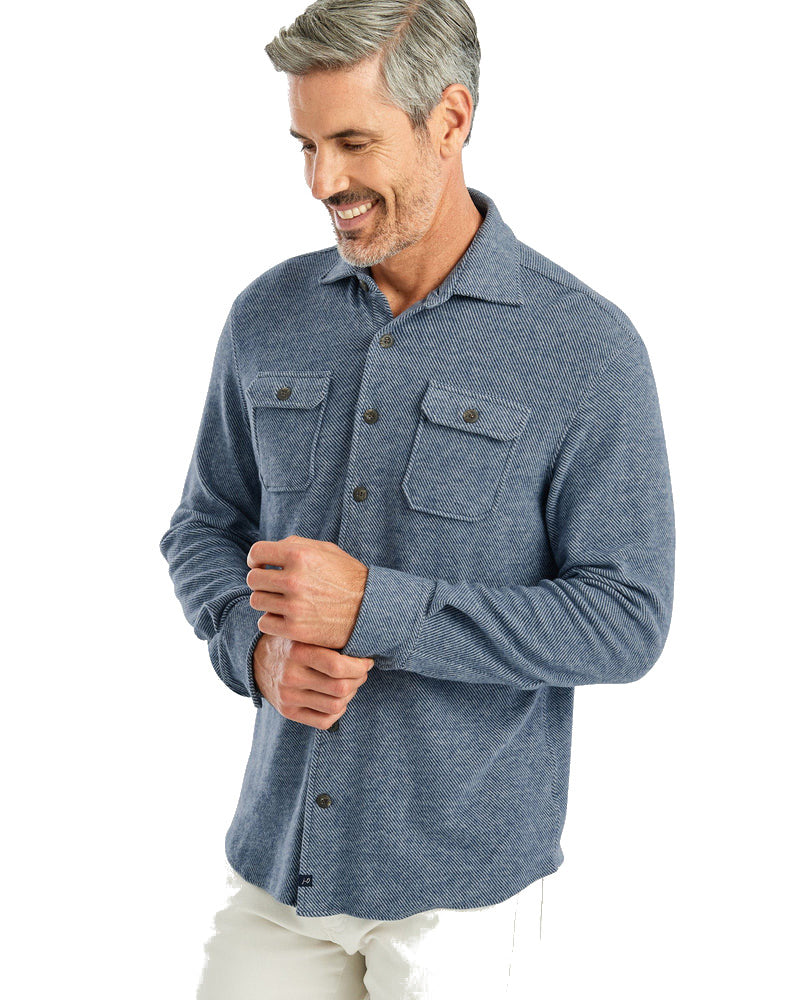 Johnnie-O Men's Carl Stretch Flannel Lodge Shirt Apparel Johnnie-O