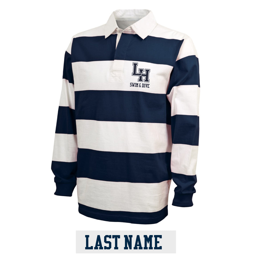 LH Swim & Dive Rugby Logowear LH Swim & Dive Adult XS  