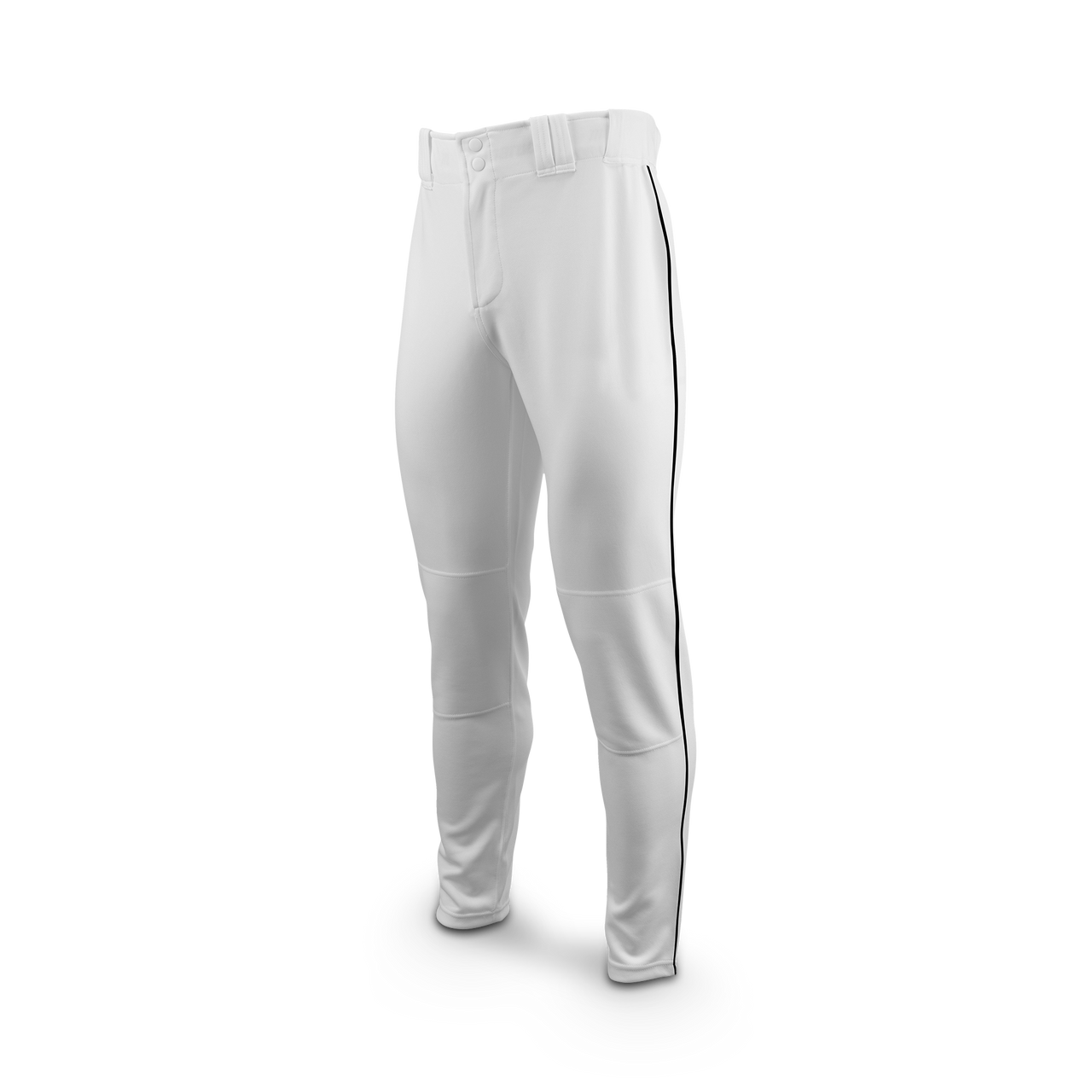 Marucci Men's Excel Full Length Piped Pant Apparel MARUCCI White/Navy Small 