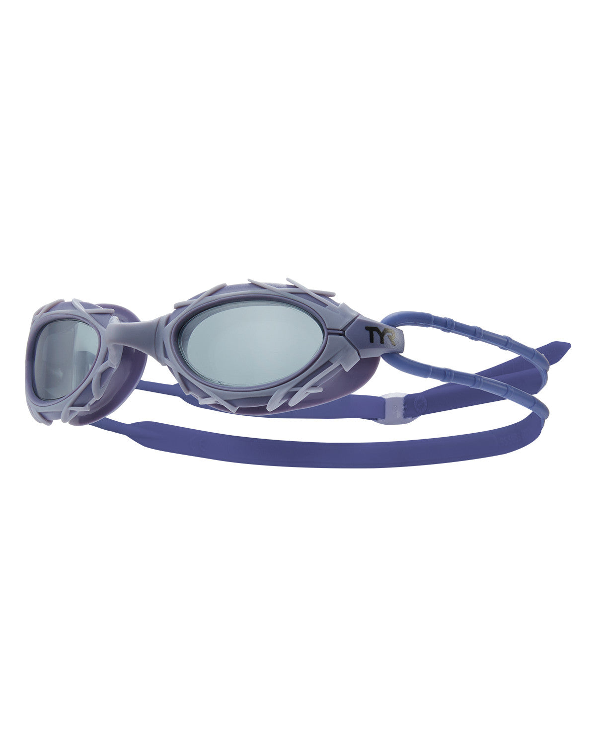 TYR Nest Pro Adult Nano Goggles Equipment TYR Smoke/Purple  