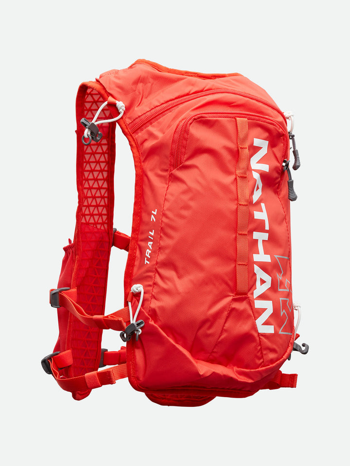 Nathan TrailMix 7 Liter Race Pack Accessories United Sports Brands Hibiscus/White  