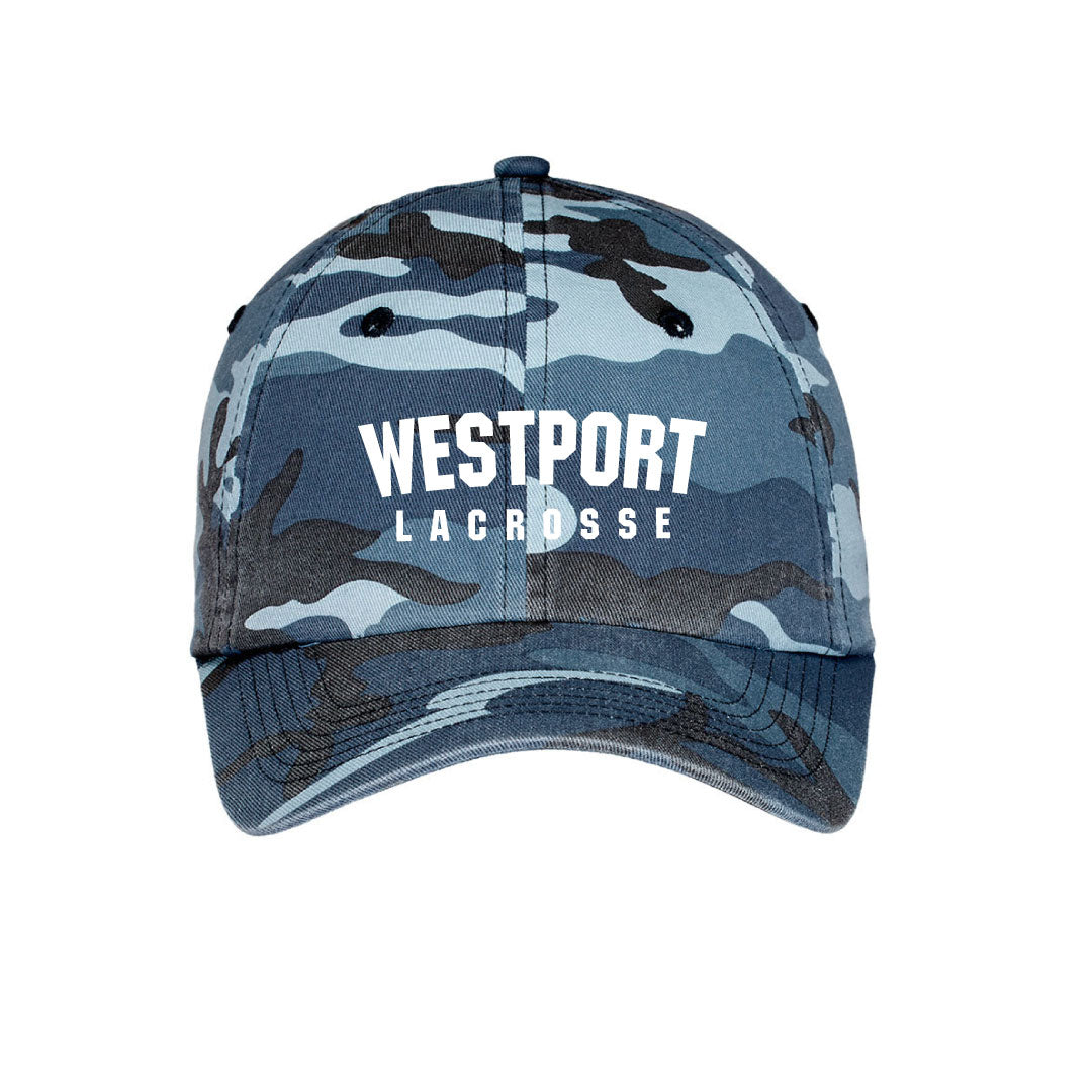 Westport PAL Girls Lacrosse Coaches Camo Hat Logowear Westport PAL Girls Lacrosse Coaches One size  
